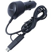 TYPE-C変換付 MICROUSB DC充電器 ケーブル一体型 3A 1M TP-214