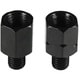 汎用逆8mm/10mm ミラーアダプター 黒 602503