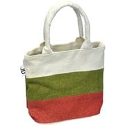 JUTE tote bag Sサイズ OLV/OR