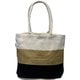 JUTE tote bag Mサイズ BR/BK