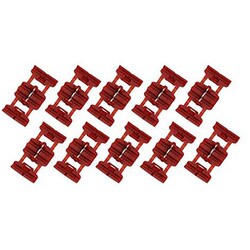 エレクトロタップ 赤 10個セット 905806