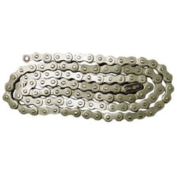 カラーチェーン Oリング クリップ式 420-120リンク ゴールド 911012