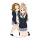 けいおん！ 律&紬 制服 アクリルスタンド [キャラクターグッズ]