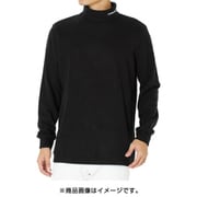 QGM30FBKM [19AW TOUR B 蓄熱保温 長袖タートルネックシャツ メンズ Mサイズ ブラック]
