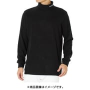 QGM30FBKL [19AW TOUR B 蓄熱保温 長袖タートルネックシャツ メンズ Lサイズ ブラック]