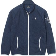 QSM51BNAL [19AW Paradiso 長袖前開きジャケット メンズ Lサイズ ネイビー]