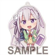 Re：ゼロから始める異世界生活 アクリルキーホルダー エミリア 制服ver. [キャラクターグッズ]