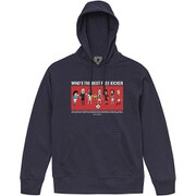 SJ19623 21 XL [プルパーカー We are free kicker ネイビー XLサイズ]