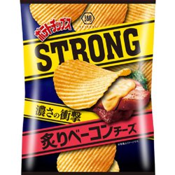 ヨドバシ Com 湖池屋 ポテトチップスstrong 炙りベーコンチーズ 60g 通販 全品無料配達