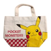 PMAP1394K マチ付バッグ ポケットモンスター ピカチュウアップ チェック [キャラクターグッズ]