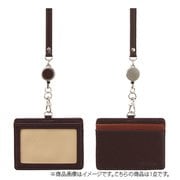 ベルポスト リール付きIDカードホルダー ブラウン BP-5703