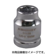 11126 [1/4DR 6MM ショートソケット （6角）]