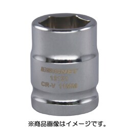 12121 [3/8DR 11MM ショートソケット （6角）]