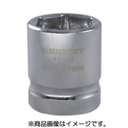 13127 [1/2DR 17mm ショートソケット （6角）]