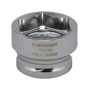 13134 [1/2DR 30mm ショートソケット （6角）]