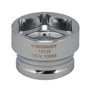 13135 [1/2DR 32mm ショートソケット （6角）]