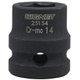 23134 [1/2DR インパクト用ショートソケット 14MM]