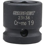 23136 [1/2DR インパクト用ショートソケット 19MM]