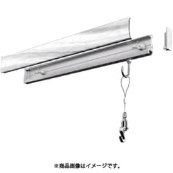 カケレール木目調ホワイト 30cm KLM030W