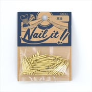 NAILIT釘#17×19 100本袋入り 真鍮