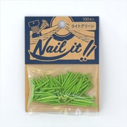 NAILIT釘#17×19 100本袋入り ライトグリーン