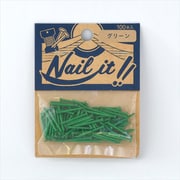 NAILIT釘#17×19 100本袋入り グリーン