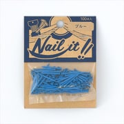 NAILIT釘#17×19 100本袋入り ブルー