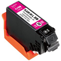 互換インクカートリッジ エプソン カメ KAM-M-L マゼンタ（染料） PLE-EKAML-M