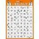 GP-51 学習ポスター 一年生のかん字 [対象年齢：2歳～]