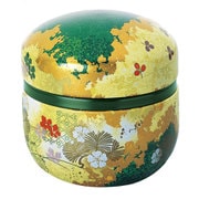 香炉 鈴子缶 花揃え 青銅色