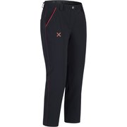 MPTO36WP FAIRWAY 3/4 PANTS WOMAN 9010 M [ゴルフ パンツ レディース FAIRWAY 3/4 PANTS WOMAN（フェアウェイ 3/4 パンツ ウーマン） Mサイズ ブラック/レッド]