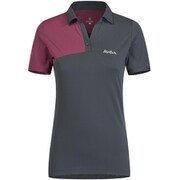 MTPO50W DELTA POLO WOMAN 9313 S [ゴルフ シャツ レディース DELTA POLO WOMAN（デルタ ポロ ウーマン） Sサイズ ディムグレー/アズキ]