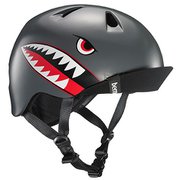 NINO BE-VJBSGFV-11 SATIN GREY FLYING TIGER XS-Sサイズ 安全規格 CEマーク [子供用 ヘルメット 対象年齢：2歳～3歳]