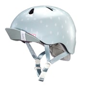 NINA BE-VJGSSPV-12 SATIN SEAGLASS POLKA DOT S-Mサイズ 安全規格 CEマーク [子供用 ヘルメット 対象年齢：3歳～6歳]