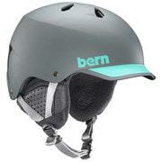 WATTS BE-SM25B19MGA-05 MATTE GREY AND AQUA XLサイズ（59-60.5cm） [スキーヘルメット]