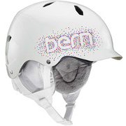 BANDITO BE-SB03E17GWC-13 MATTE WHITE CONFETTI LOGO MLサイズ [スキーヘルメット ジュニア]