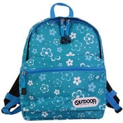 OUT-0300S [OUTDOOR キッズリュック ブルーフラワー]