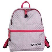 OUT-0300S [OUTDOOR キッズリュック ピンクグレードット]