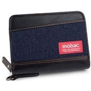 mobac デニムラウンファスナー札入 ネイビー MB-0082