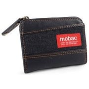 mobac デニムパス付き小銭入 ブラック MB-0083
