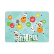 キャラクター万能ラバーマット サルゲッチュ＆どこでもいっしょ 20周年 [トレーディングカード用品]