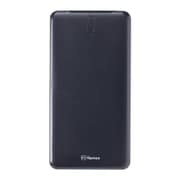 2ポート薄型モバイル充電器10000mAh(ブラック)