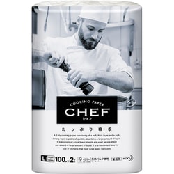 CHEF たっぷり吸収 Lサイズ 200枚（100枚×2本）