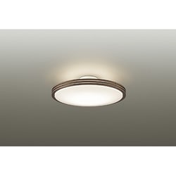 LEDシーリング 間接光切替 三段木枠ウォールナット 8畳 DXL-81381