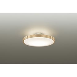 LEDシーリング 間接光切替 三段木枠カジュアルオーク 12畳 DXL-81385