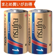 アルカリ乾電池 Premium S 単1形 1.5V LR20 2個パック LR20PS(2S)