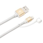 Lightningコネクタ用 USBタフケーブル 1.2m ゴールド PG-LC12M23GD