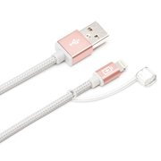 Lightningコネクタ用 USBタフケーブル 1.2m ローズゴールド PG-LC12M26PK