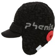 マスクマン ボーイズ イヤーフラップ ビーニー PS9G8HW86 （BK） ブラック KFサイズ [キャップ・ヘアーバンド]