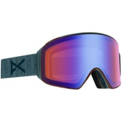 M4 Cylindrical Goggle Asian Fit With Bonus Lens 20340101045 LayBack/SONARBlue NA [スキーゴーグル 眼鏡対応]